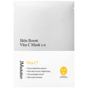 Тканевая маска с витамином C JMSOLUTION SKIN BOOST VITA C MASK 1.0